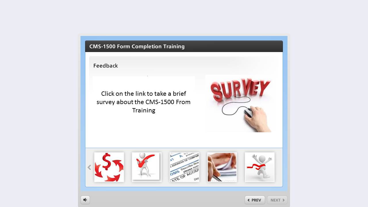 CMS-1500 Form Training in Articulate – Laura A. Diggle